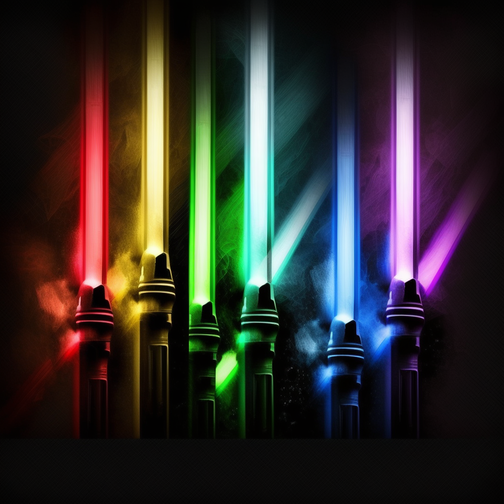 What colors of lightsabers are there? – KenJo Sabers