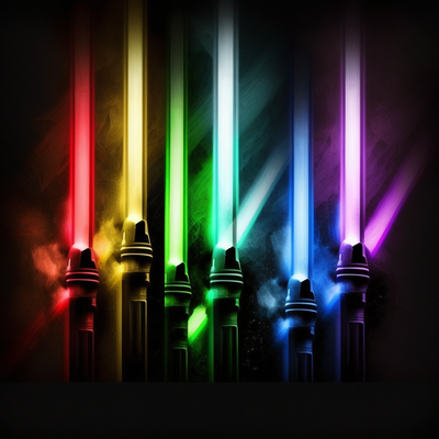 Quelles sont les couleurs des sabres laser ?