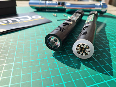 Premium Neopixel upgrade kit (zwaard + chassis) - KenJo Sabers - Star Wars Lightsaber replica Jedi Sith - Best sabershop Europe - Nederland light sabers kopen -