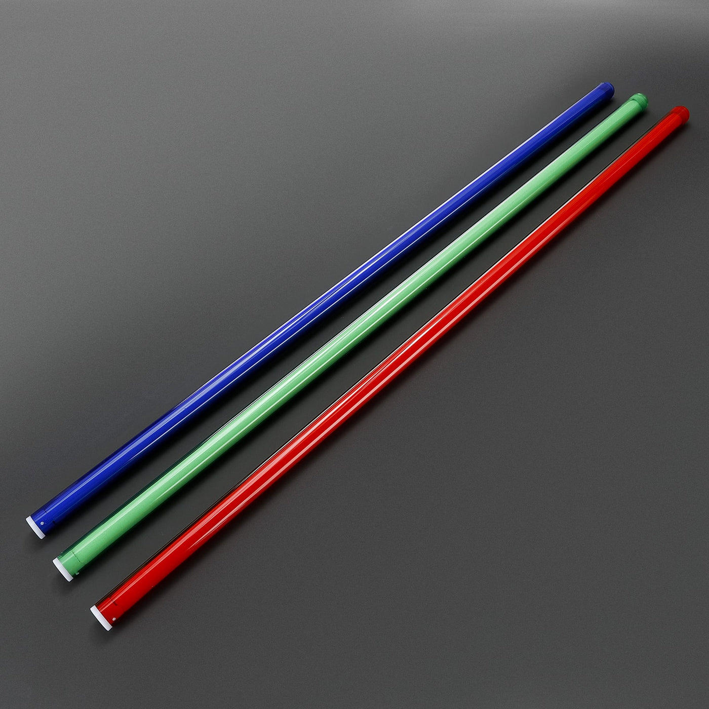 Neopixel-sværd i dagslys