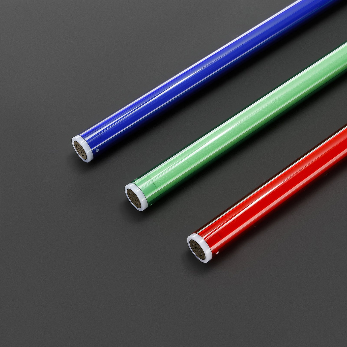 Neopixel-sværd i dagslys