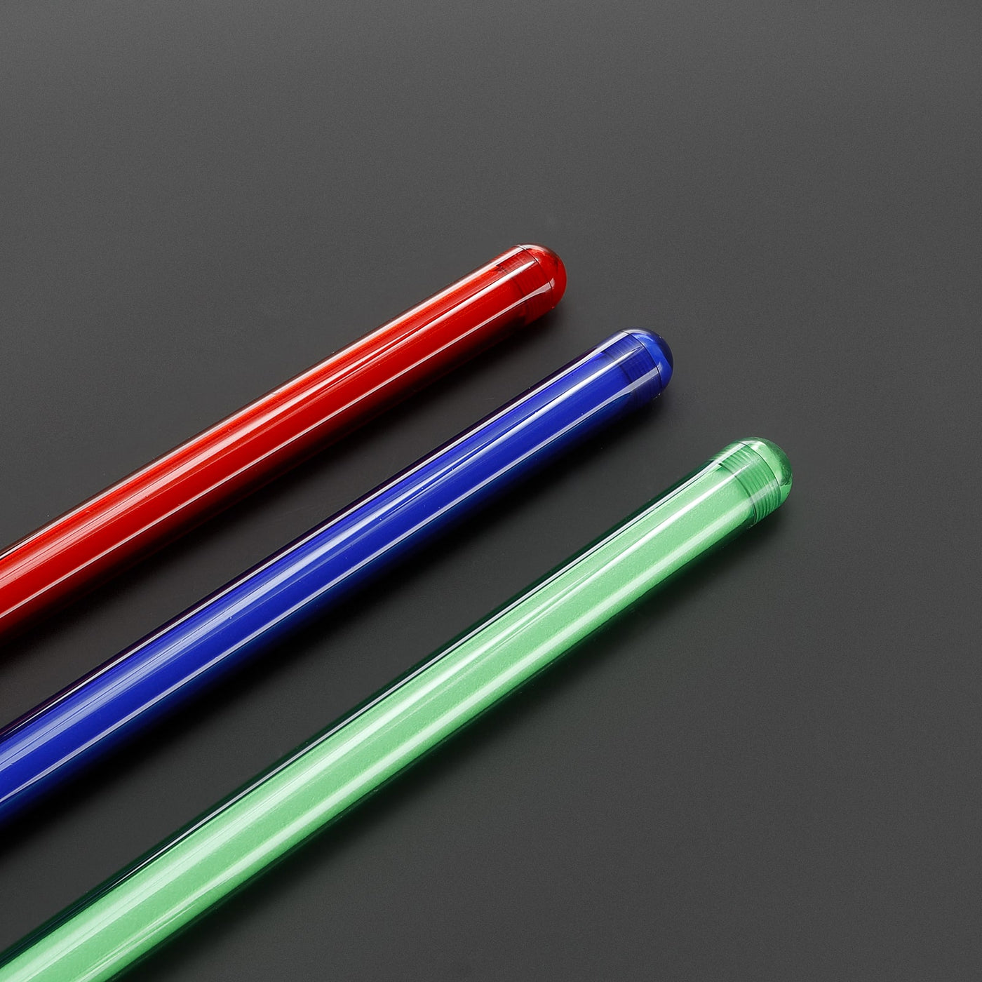 Neopixel-sværd i dagslys