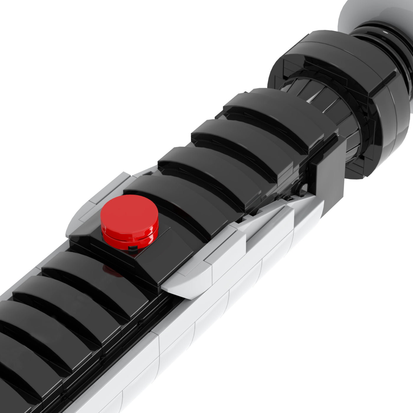 Rode bedieningsknop van de Super Bricks Faithbringer lightsaber